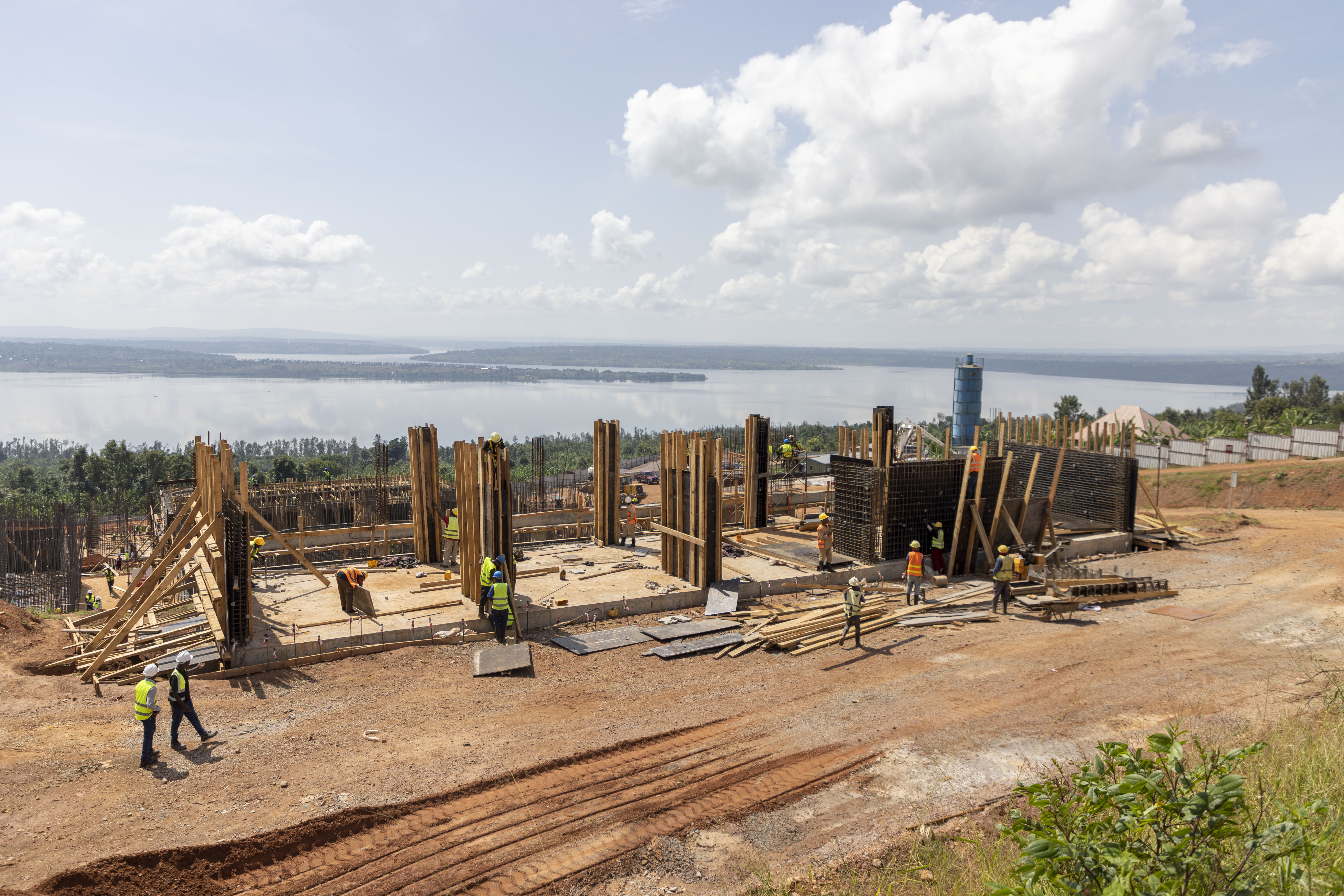 Karenge Water Treatment Plant upgrading progress